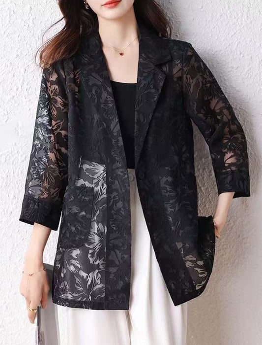 シアーテーラードジャケット