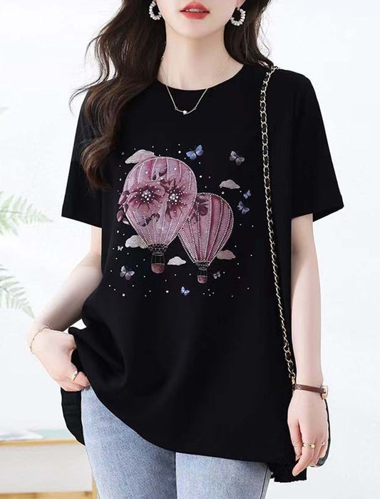 バルーンモチーフバックプリーツチュニック　