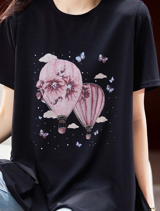 バルーンモチーフバックプリーツチュニック　