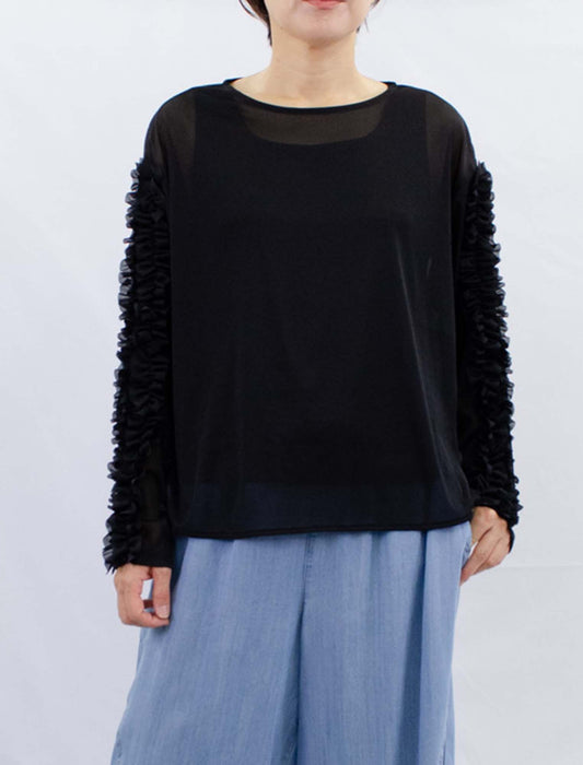 R@　袖フリル　38 袖フリルカットソー | Northmall（ノースモール）暮らしを素敵に