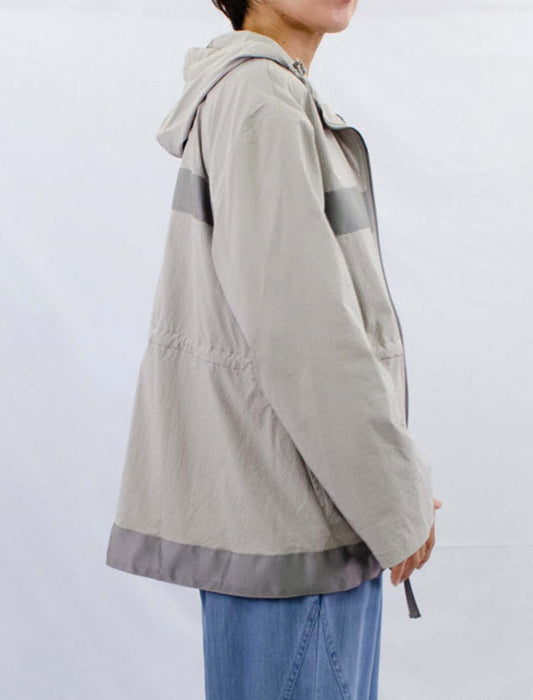 グログランジップフードライトアウター