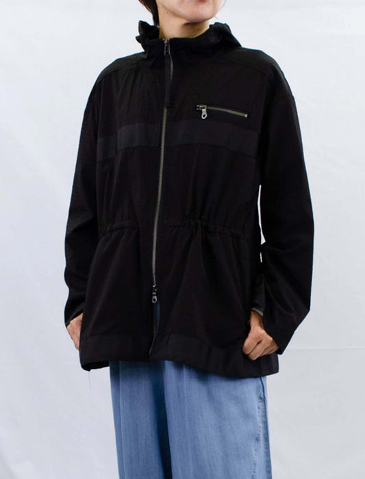 グログランジップフードライトアウター