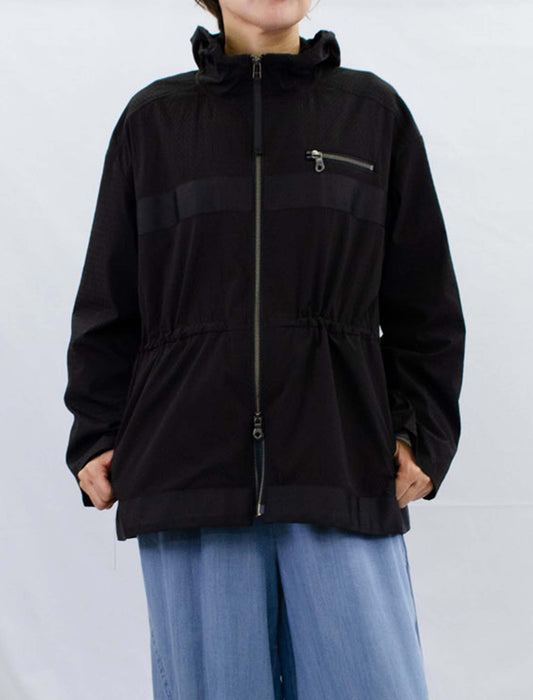 グログランジップフードライトアウター