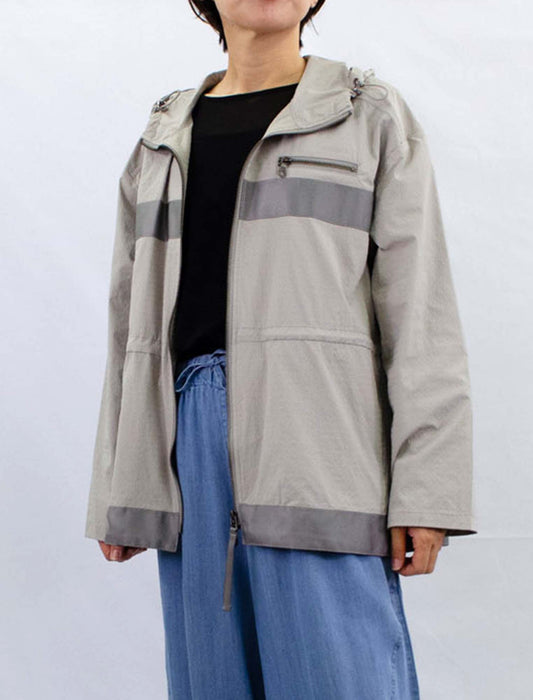 グログランジップフードライトアウター