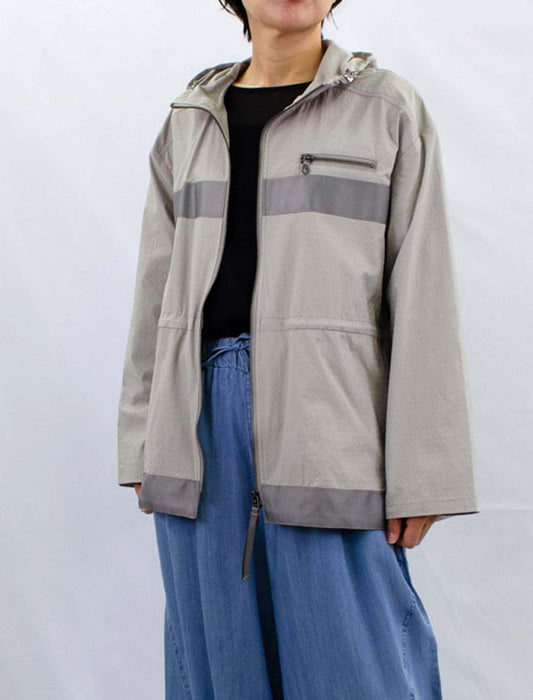 グログランジップフードライトアウター