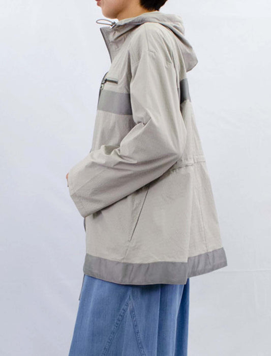 グログランジップフードライトアウター