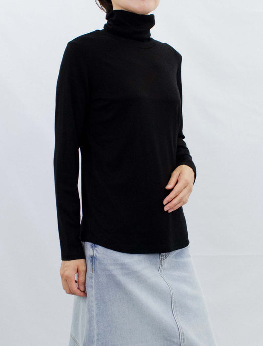 タートル無地カットソー