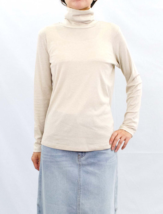 タートル無地カットソー