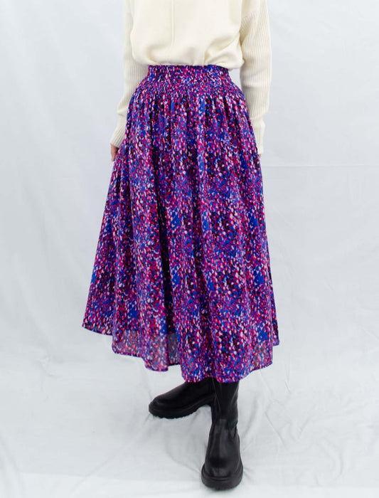 ペイント柄スカート