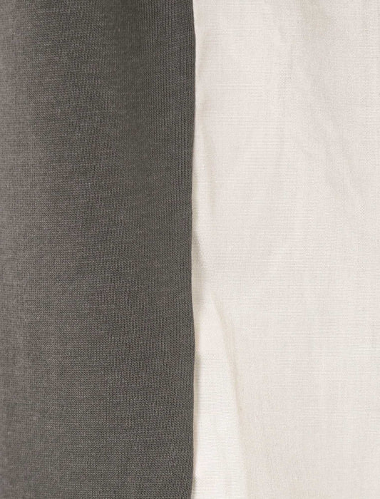 バックPT異素材バイカラートップス