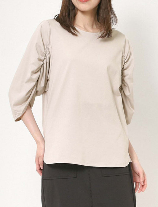 ドライコットンボリュームスリーブカットソー