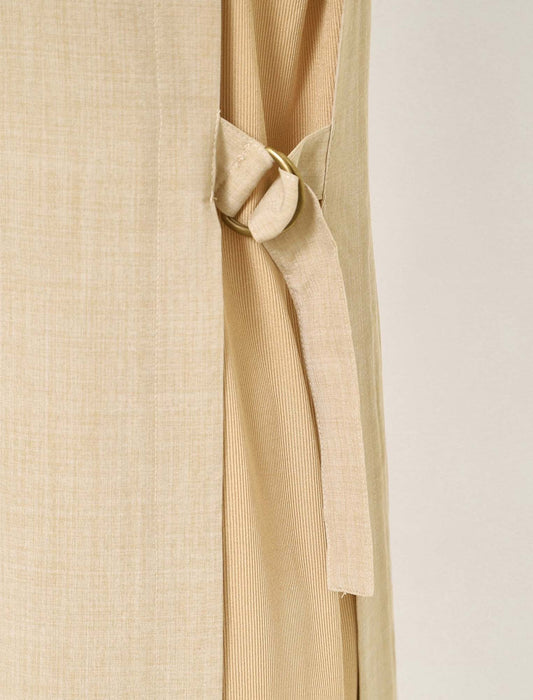 フロントポケットシャツワンピース