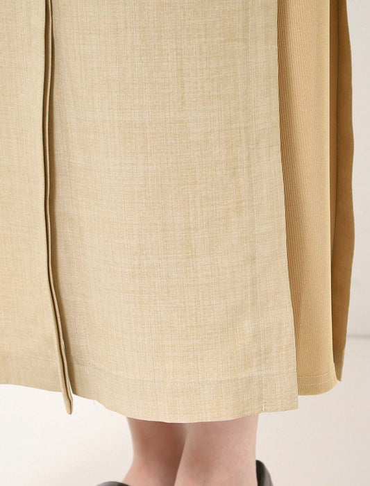 フロントポケットシャツワンピース