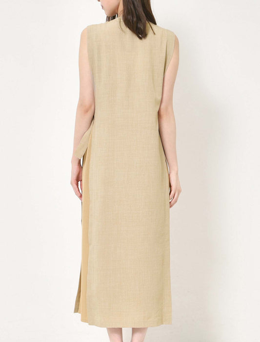 フロントポケットシャツワンピース