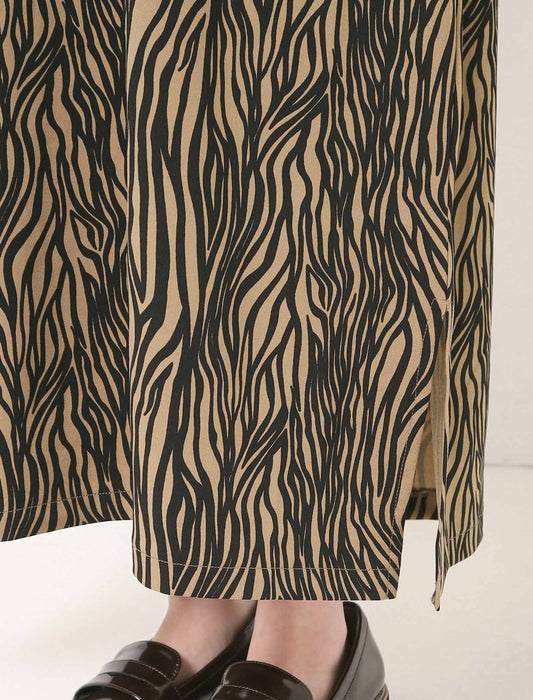 サークルストレッチゼブラPTワンピース