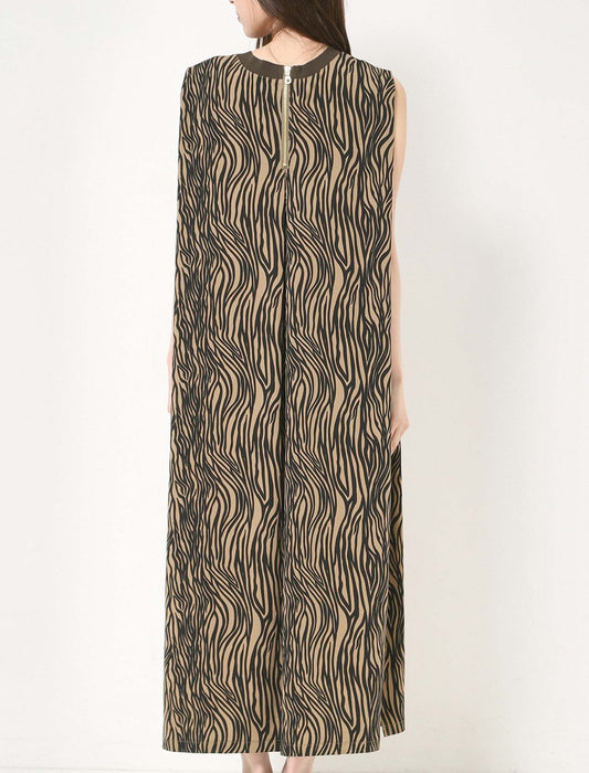 サークルストレッチゼブラPTワンピース