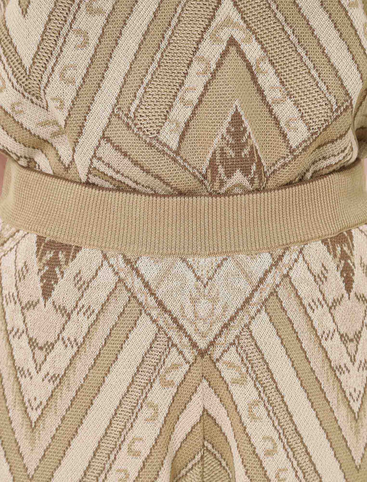 ボヘミアンニットパンツ