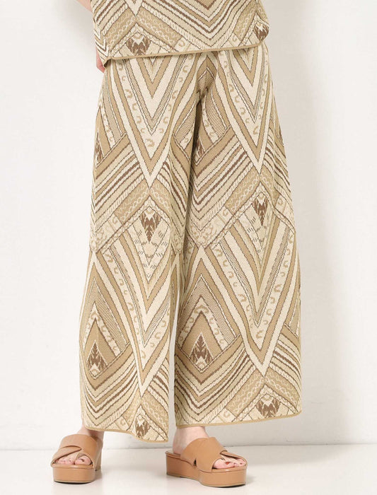 ボヘミアンニットパンツ