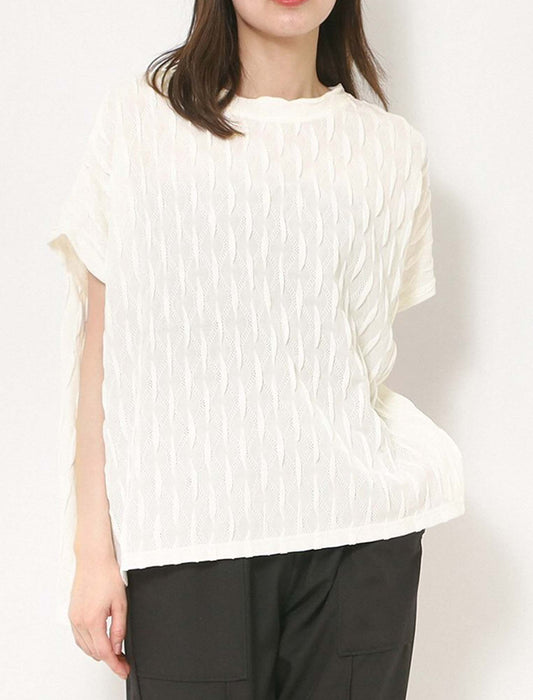 ジャガードメッシュジャージー