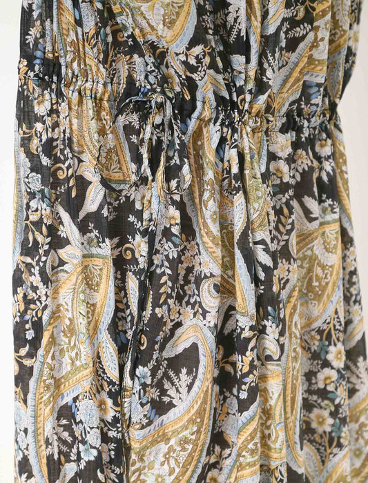 ハンドスモックシャツワンピース