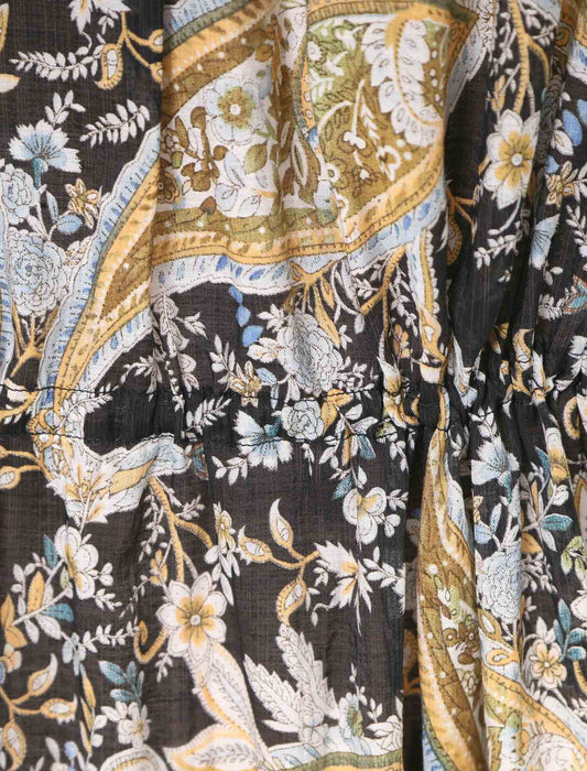 ハンドスモックシャツワンピース