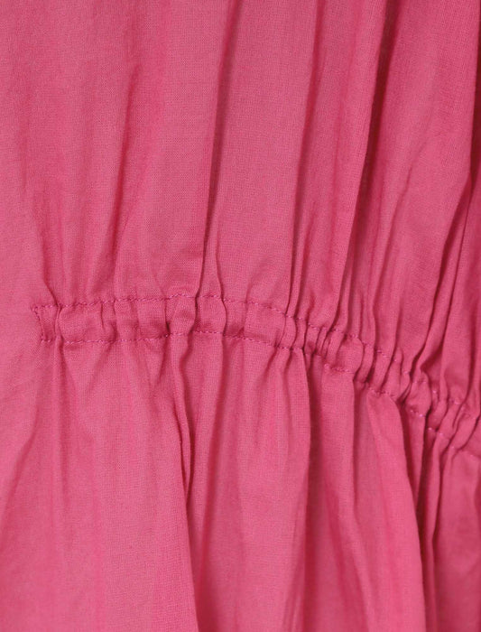 ハンドスモックシャツワンピース