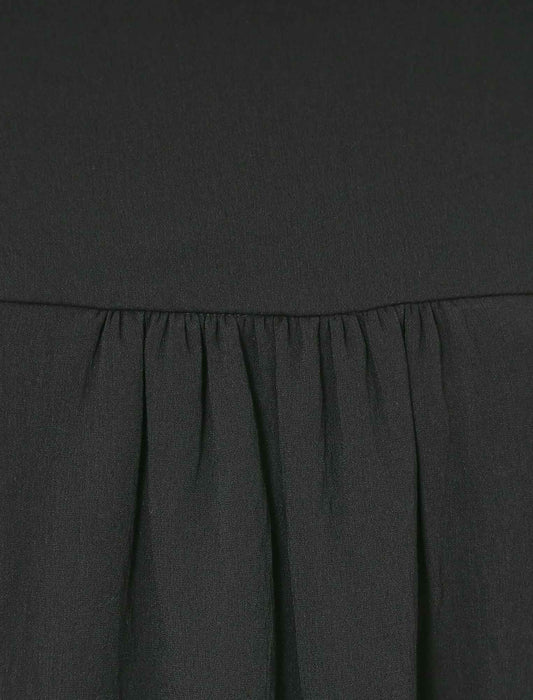 シアーバルーンスリーブワンピース