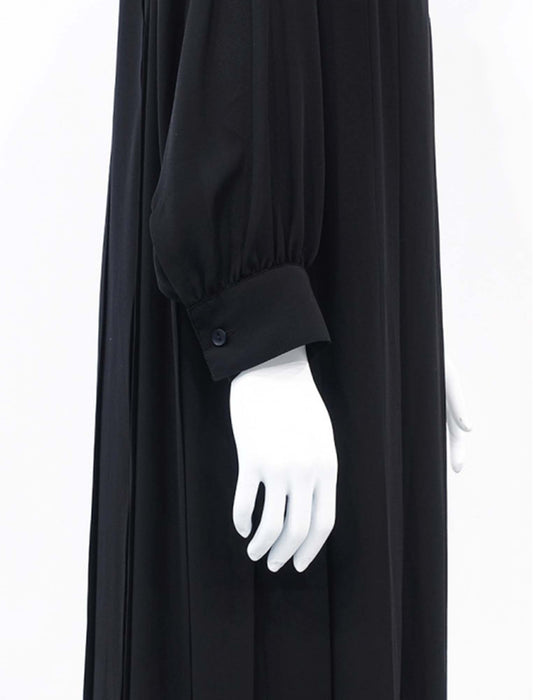 ＜SPECCHIO＞サイドプリーツバンドカラー