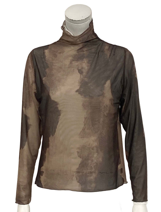 ＜SPECCHIO＞パワーネット2枚重ねトップス