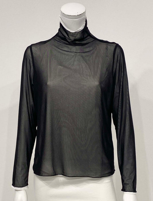 ＜SPECCHIO＞パワーネット2枚重ねトップス