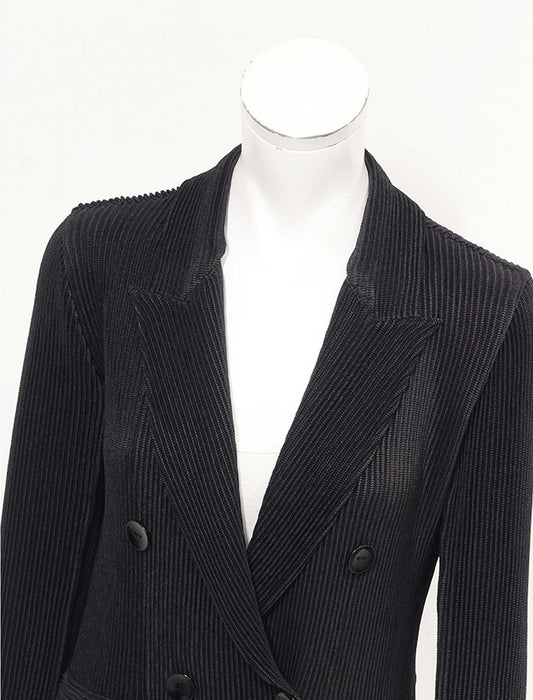 ＜SPECCHIO＞シャトルプリーツピークドジャケット　