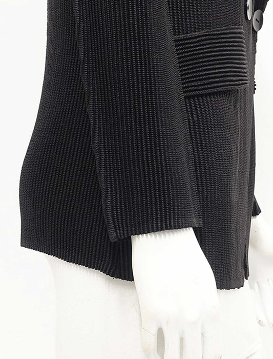 ＜SPECCHIO＞シャトルプリーツピークドジャケット　