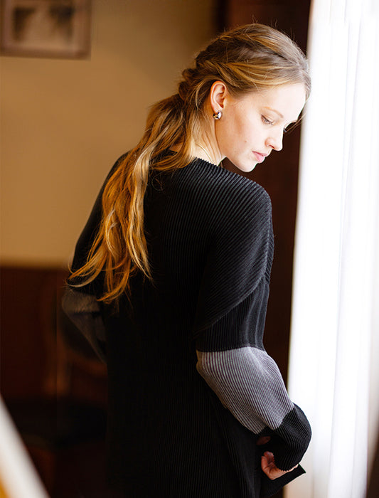 ＜SPECCHIO＞カラーブロックシャトル プルオーバー