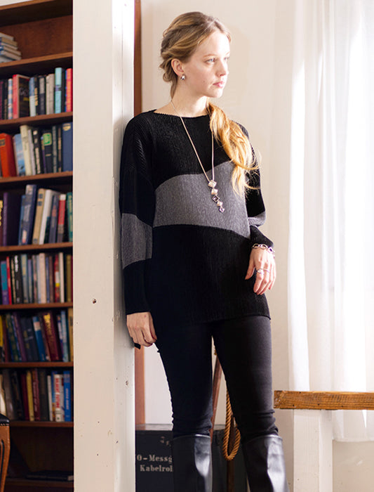 ＜SPECCHIO＞カラーブロックシャトル プルオーバー