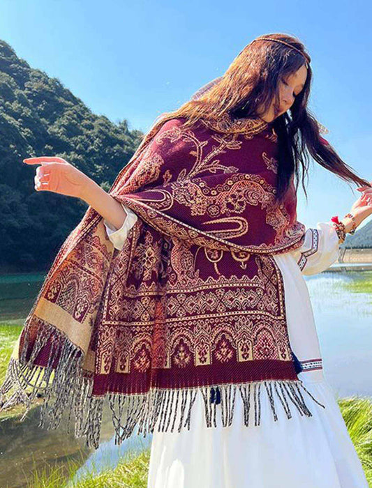 大判ストール（プラント）