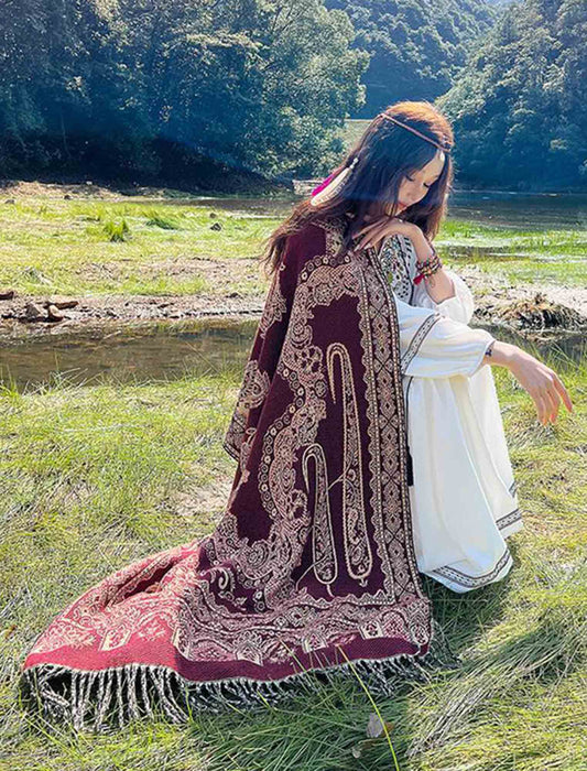 大判ストール（プラント）