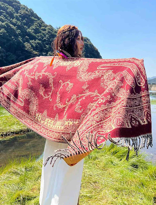 大判ストール（プラント）