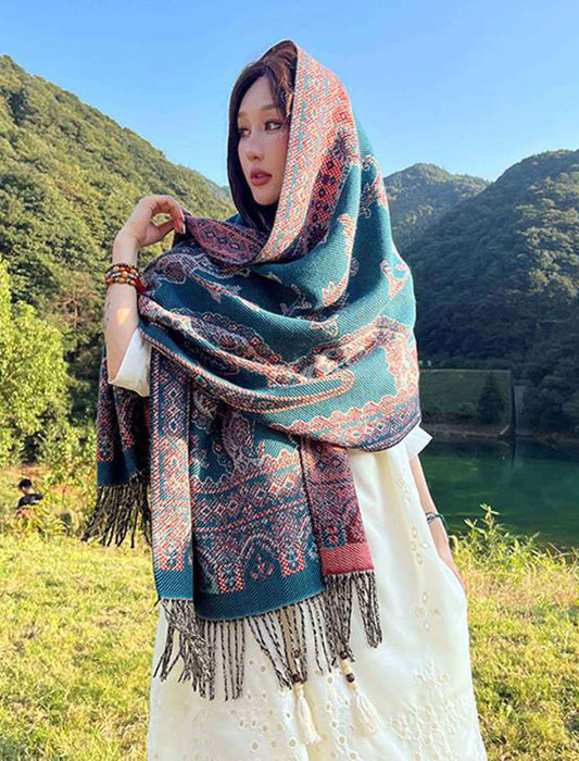 大判ストール（プラント）