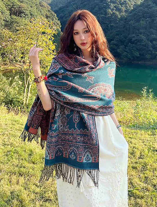 大判ストール（プラント）