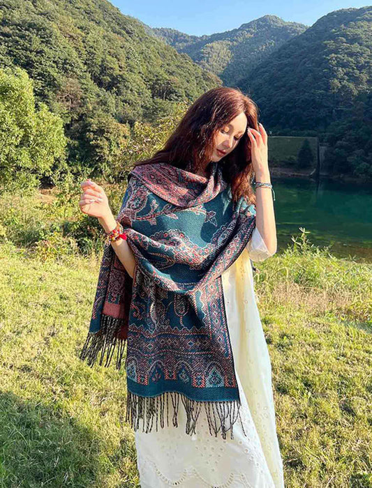 大判ストール（プラント）