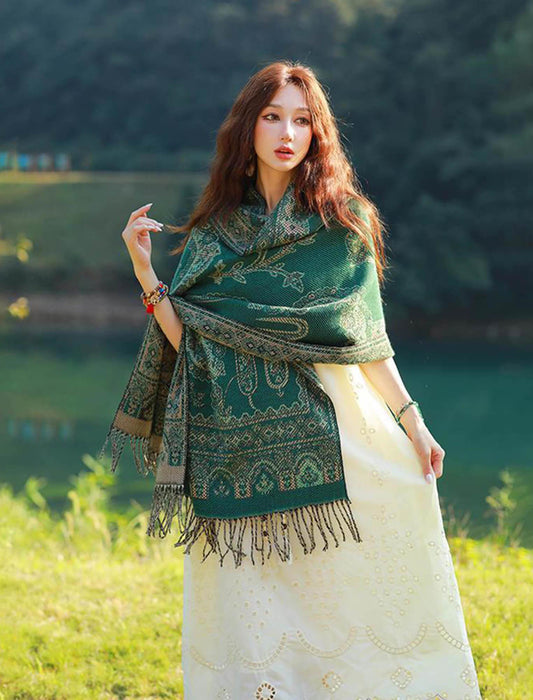 大判ストール（プラント）