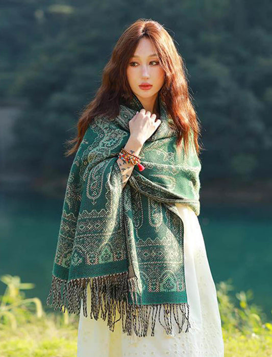 大判ストール（プラント）