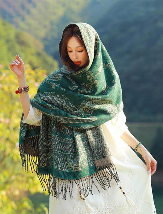 大判ストール（プラント）