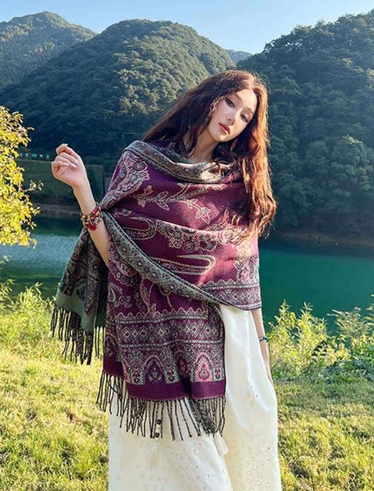 大判ストール（プラント）