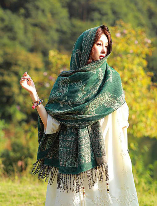 大判ストール（プラント）