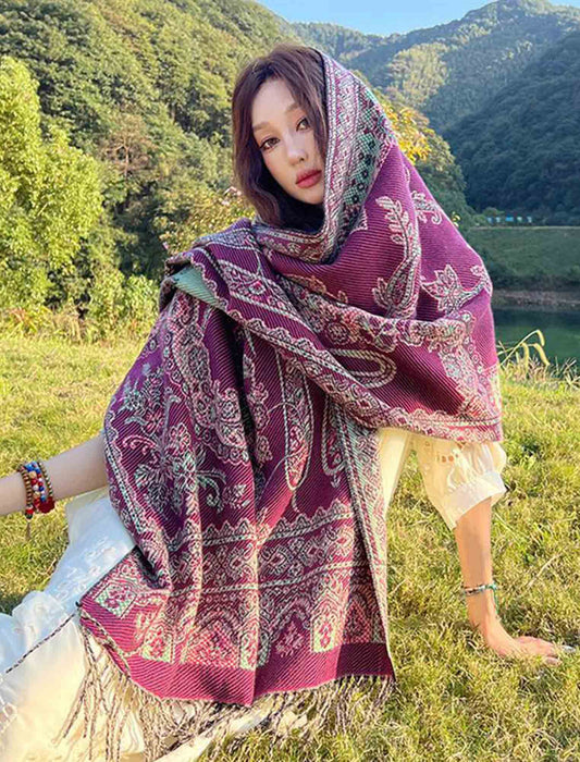 大判ストール（プラント）