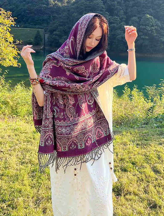 大判ストール（プラント）