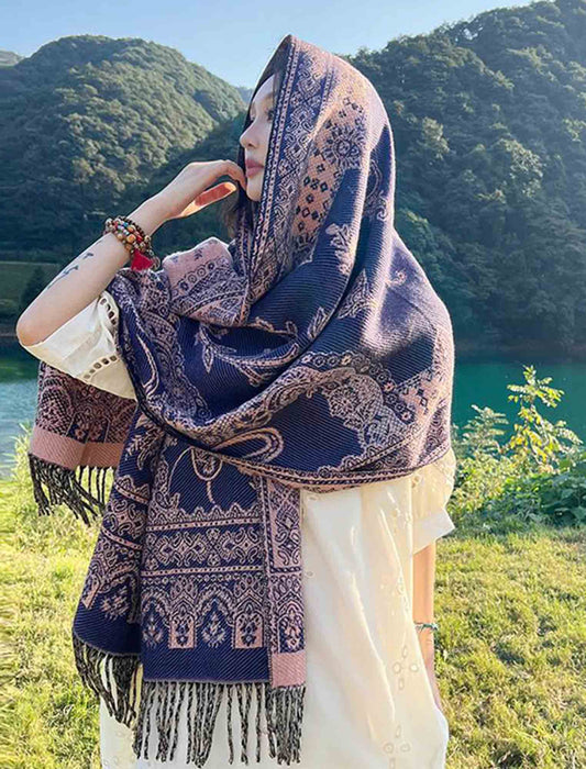 大判ストール（プラント）