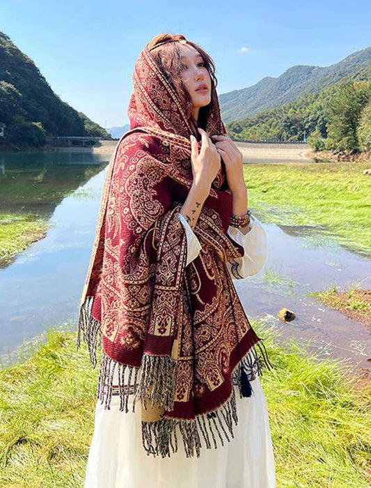 大判ストール（プラント）