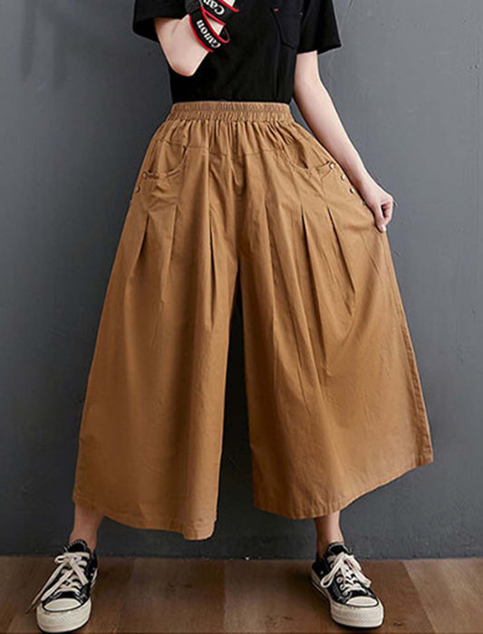 ワイドシルエット キュロット タックデザインワイドシルエットキュロット | Northmall（ノース